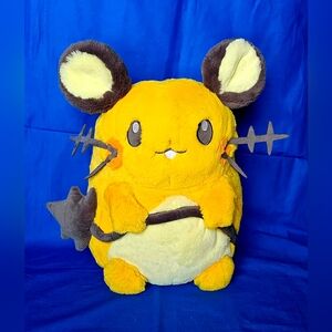 NEW Pokémon Center Dedenne 14” Plush Electric Fairy Authentic Collectible NWOT